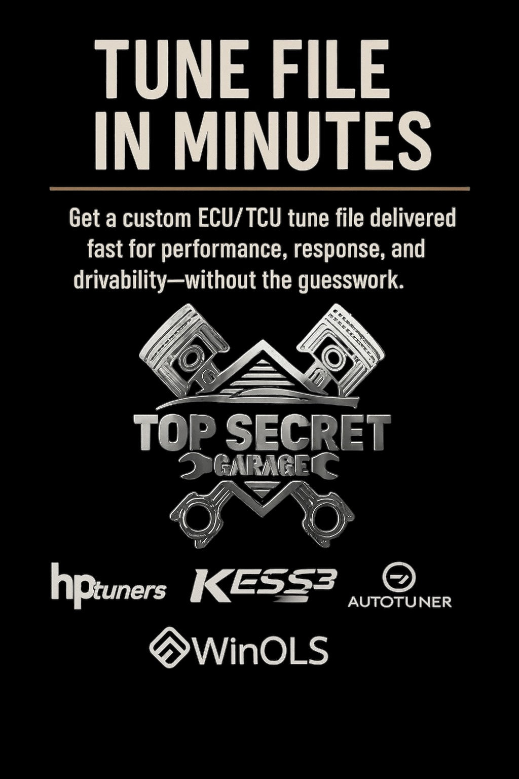 TSG Custom ECM Tuning Service - Remote Flash