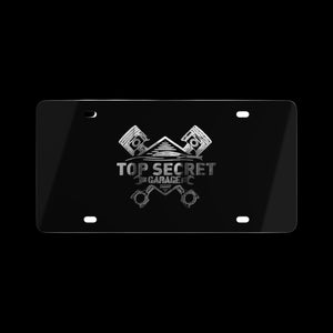 Custom Garage License Plate, Personalized Car Decor, Unique Gift for Car Enthusiasts, Automotive Wall Art, Birthday or Holiday Gift