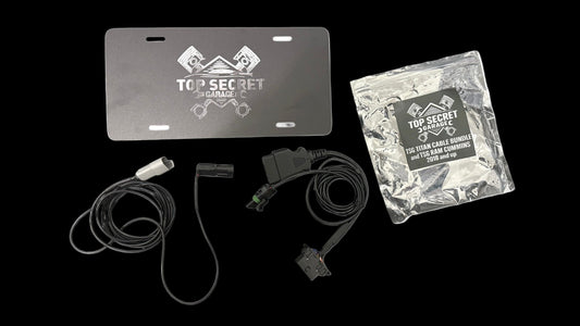 TSG Ram Cummins and Nissan Titan bypass cable engine bundle