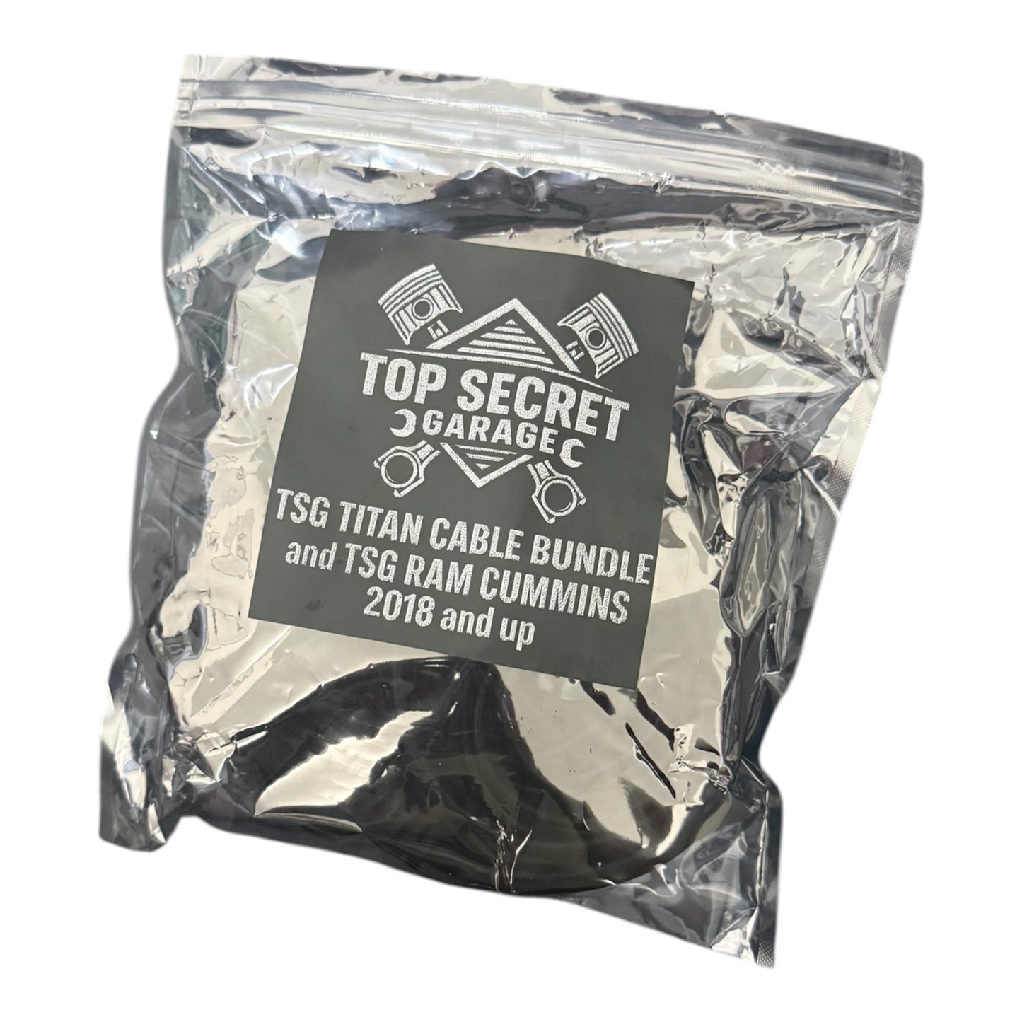 TSG Ram Cummins and Nissan Titan bypass cable engine bundle